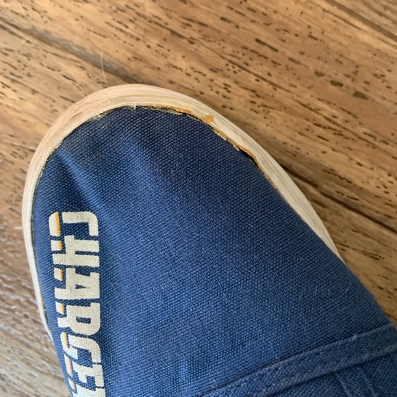 Chargers Women's Canvas Shoes by Bradford Exchange - Picture 8 of 8